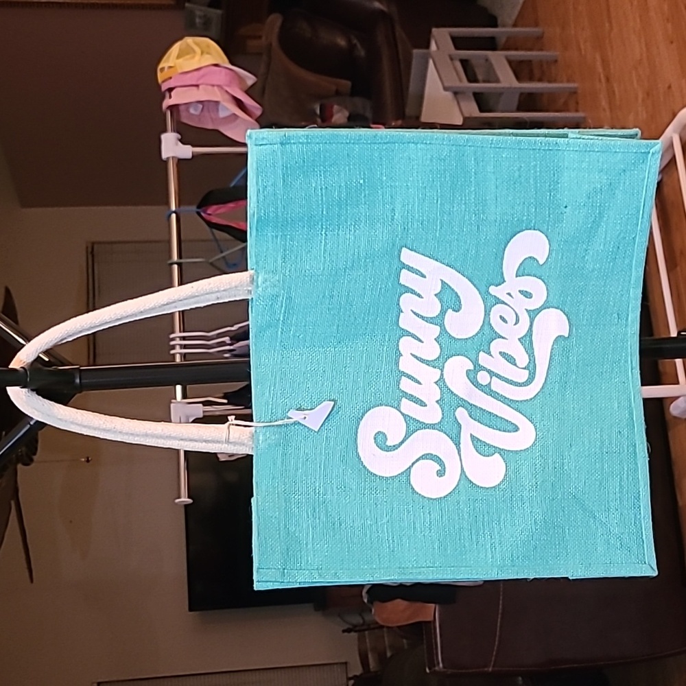 Sunny Vibes Reusable Tote Bag